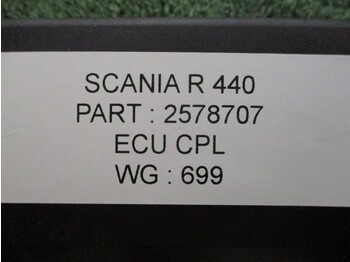 ECU for Truck Scania 2578707 ECU CPL SCANIA R 440 EURO 6: picture 3