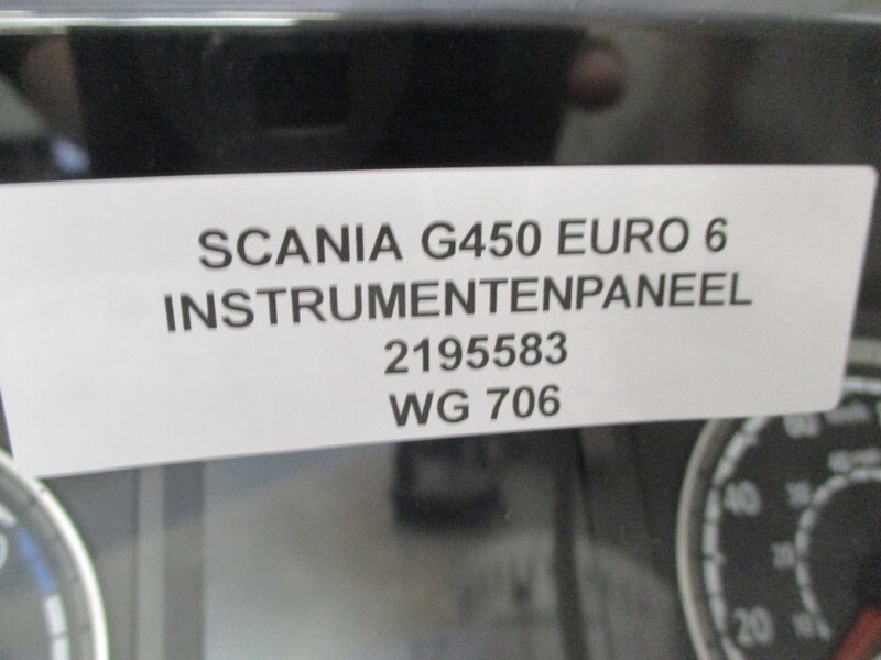 Dashboard for Truck Scania G450 2195583 INSTRUMENTENPANEEL EURO 6: picture 3