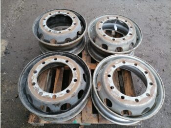 Wheels and tires for Truck Scania Velgede komplekt 22.5x8.25 2269407: picture 1