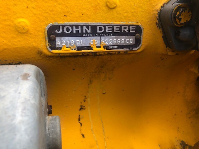 Engine for Agricultural machinery Silnik John Deere 4219: picture 2