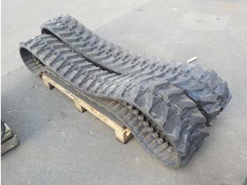 Track for Construction machinery Unused 300x52x86 Rubber Tracks (2 of): picture 1