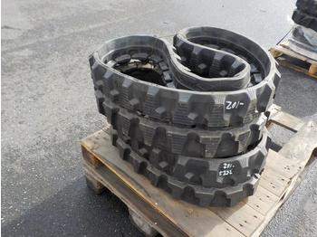 Track for Construction machinery Unused Rubber Tracks 230x96x31: picture 1