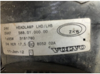 Headlight Volvo B12B (01.97-12.11): picture 5