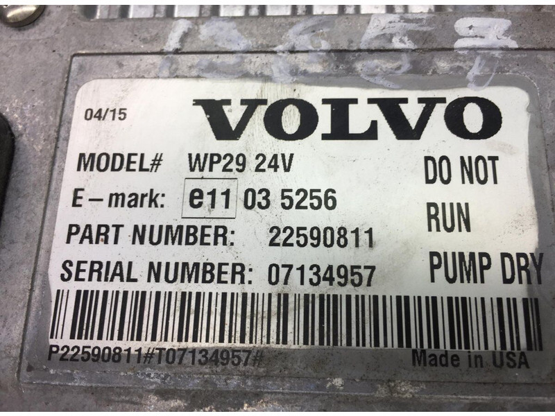 Heating/ Ventilation Volvo B5LH (01.13-): picture 6