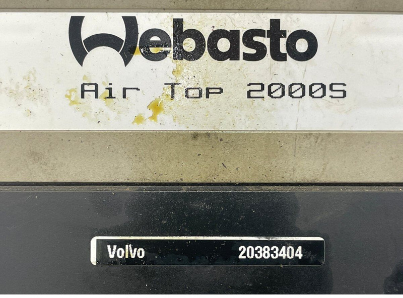 Heating/ Ventilation Volvo VOLVO, WEBASTO FH (01.05-): picture 6