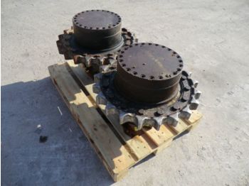 Transmission for Excavator WITH HYDRAULIC MOTORS AND SPROCKETS final drive: picture 1
