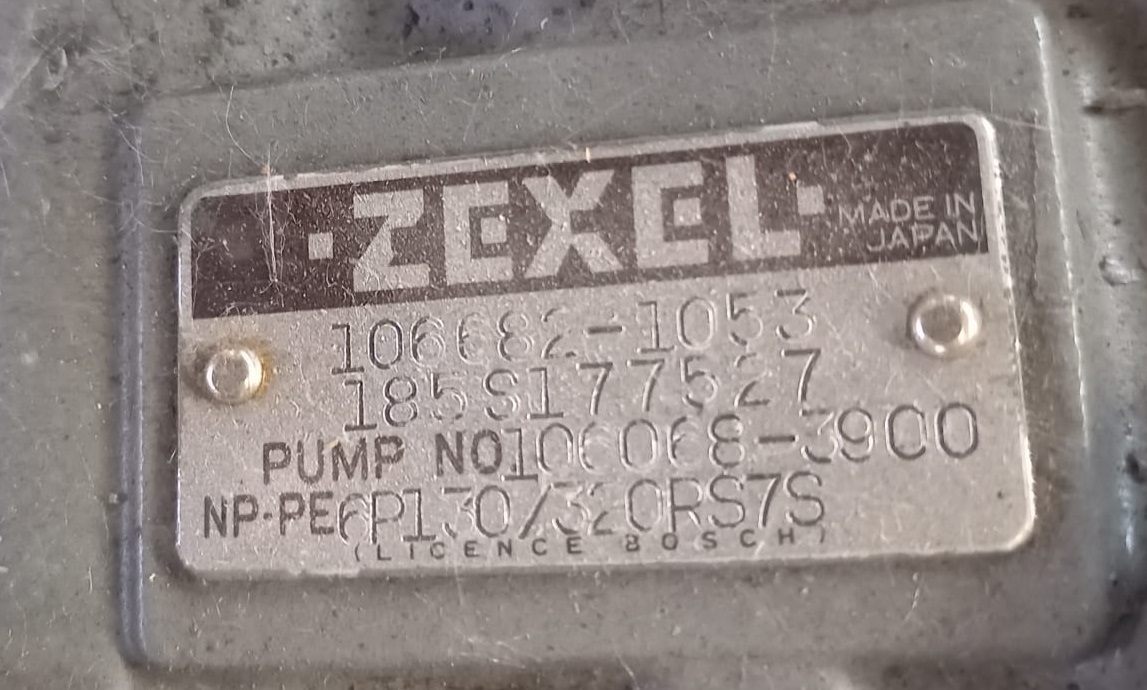 Fuel pump for Crawler excavator ZEXEL 106682-1053: picture 2