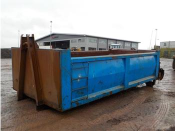 Roll-off container 18'  Body to Suit Hook Loader, Side Discharge Auger: picture 1