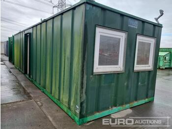 Shipping container 32' x 10' Open Plan Office Block: picture 1