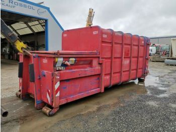 Garbage truck body BP x 5 Beringer Abrollcontainer Presscontainer Presse 20m³ BJ 1999: picture 1