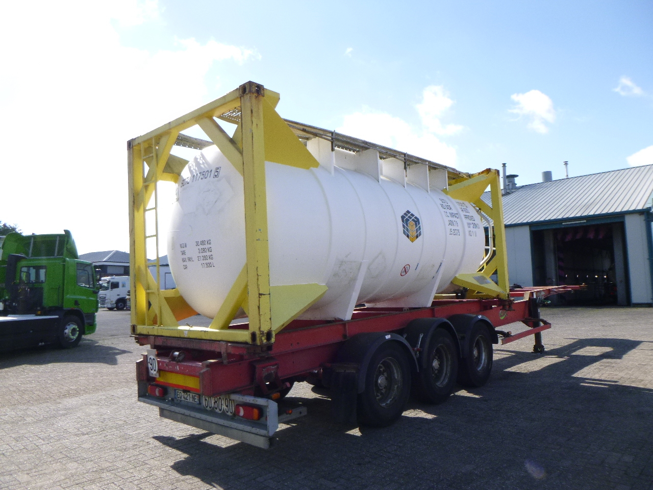 Tank container, Semi-trailer CPV Tank container IMO 1 / L4DN / 20 ft / 17.5 m3 / 1 comp: picture 3