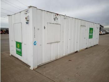  32' x 10' Containerised Office (Locked, No Keys) - construction container