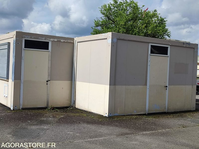 Construction container 3 modulaires de marque Algéco