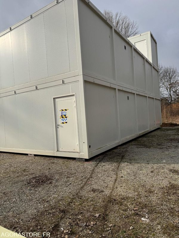 Construction container Bâtiment Modulaire 195 m² – Prêt à l’Emploi, Très Bon État