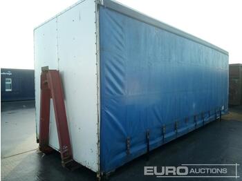 Curtainside swap body, Roll-off container Curtainside Body to suit Hook Loader: picture 1