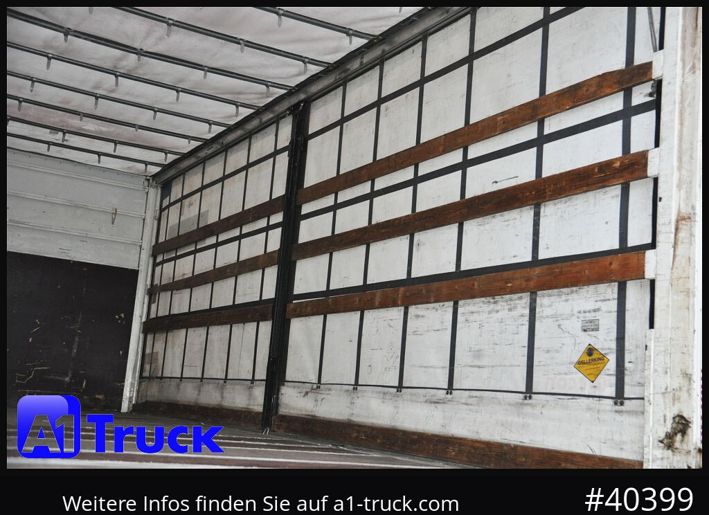 Curtainside swap body WECON WPR 745, verzinkt, 2520 innen, Code XL