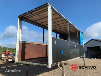 Wecon gardin veksellad + hæve tag - Curtainside swap body