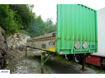 Flatbed body Krone Flak med containerfester: picture 1