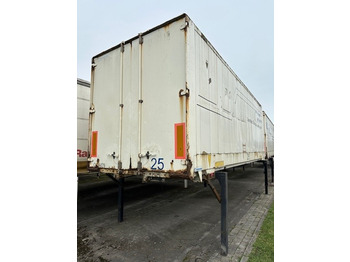 Swap body - box Krone Stahl-Glattwand-Wechselkoffer 7.45m BDF mit Portaltüren als Lager: picture 3
