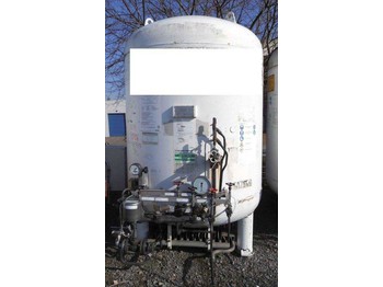 Tank container for transportation of gas Messer Griesheim GAS, Cryogenic, Oxygen, Argon, Nitrogen: picture 1