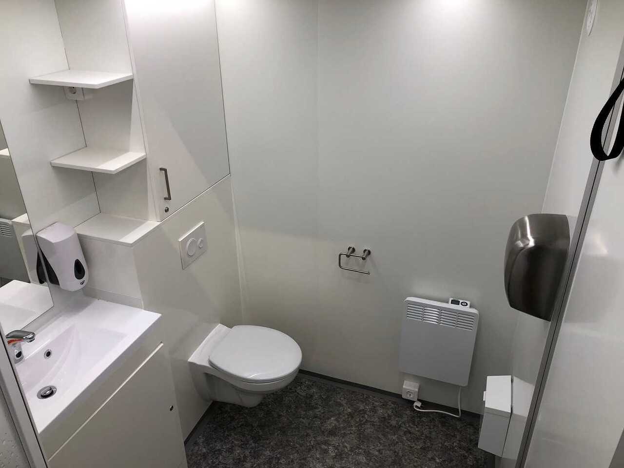 New Construction container, Trailer ROSEMEIER VE Badanhänger + separates WC Toilettenanhänger: picture 8