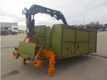 Swap body/ Container Rigid Body to suit Lorry, Atlas 1403D Crane, Hydraulic Rotating Clamshell Bucket: picture 1