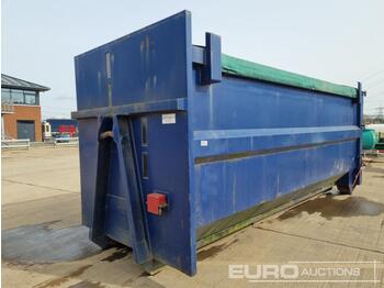 Roll-off container RoRo Skip, Easy Sheet to suit Hook Loader Lorry: picture 1
