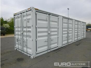  Unused 40' High Cube Container, 1 End Door, 4 Side Doors - shipping container