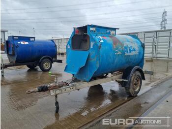  Main 1000Litre Single Axle Bunded Fuel Bowser - storage tank