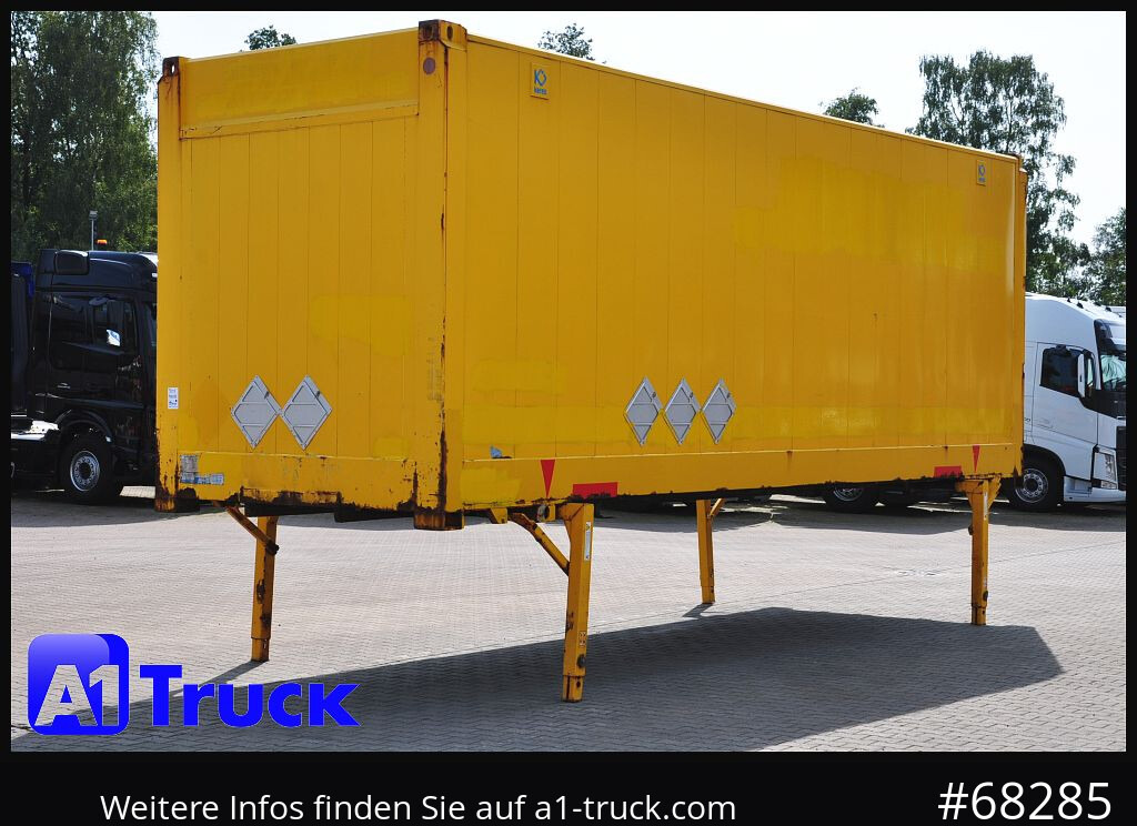 Swap body - box KRONE BDF, 7,82 Container, 2800mm innen, Doppelstock.
