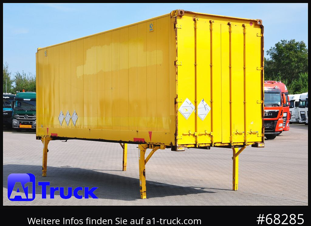 Swap body - box KRONE BDF, 7,82 Container, 2800mm innen, Doppelstock.