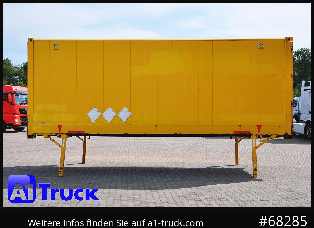 Swap body - box KRONE BDF, 7,82 Container, 2800mm innen, Doppelstock.