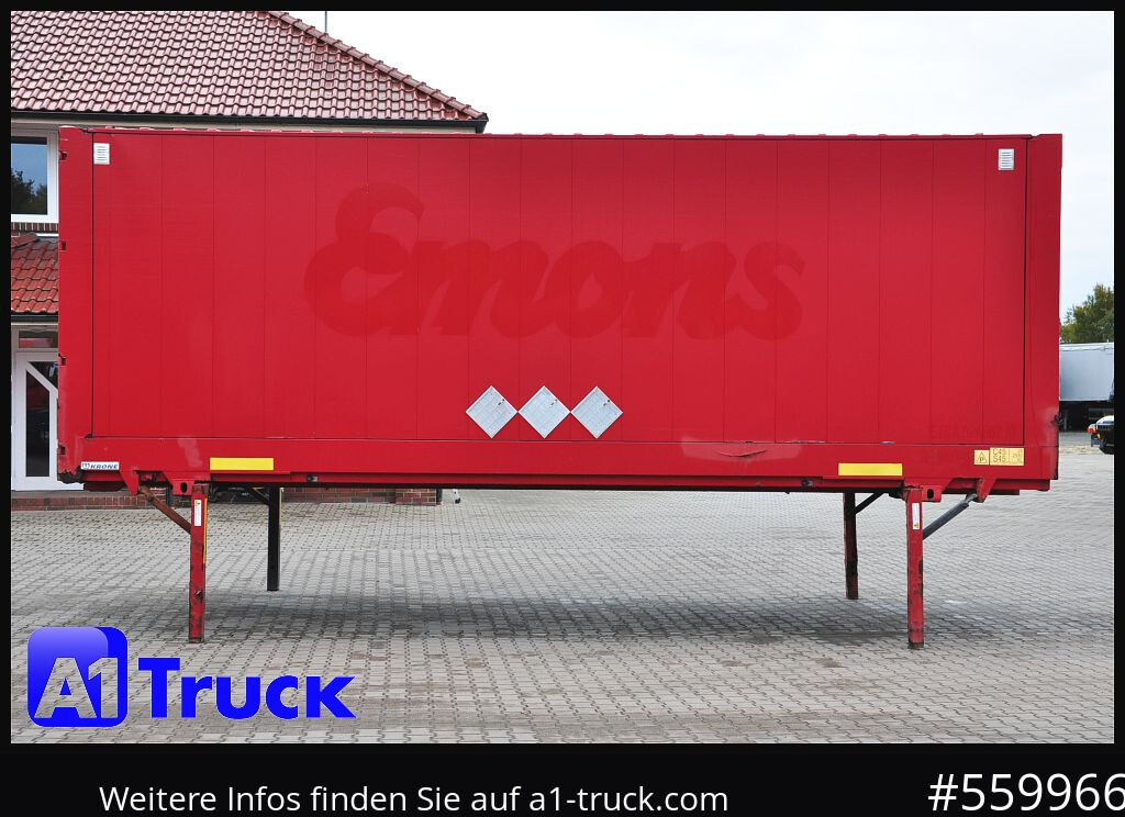 Swap body - box KRONE BDF 7,82 Wechselbrücke, 2680mm Innenhöhe.