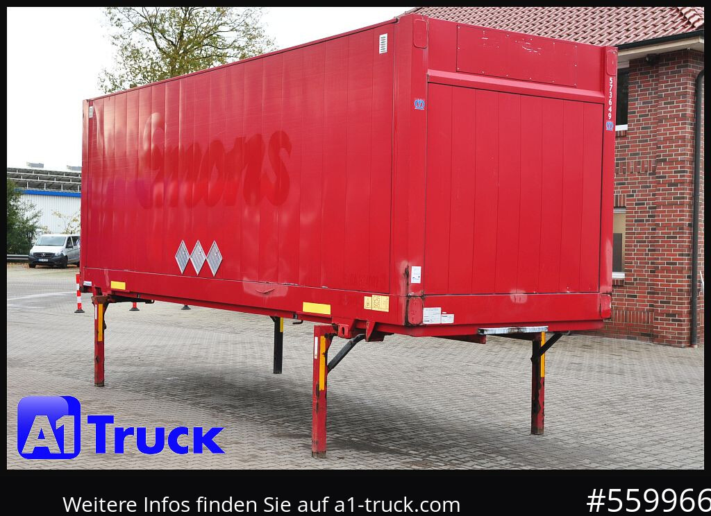 Swap body - box KRONE BDF 7,82 Wechselbrücke, 2680mm Innenhöhe.