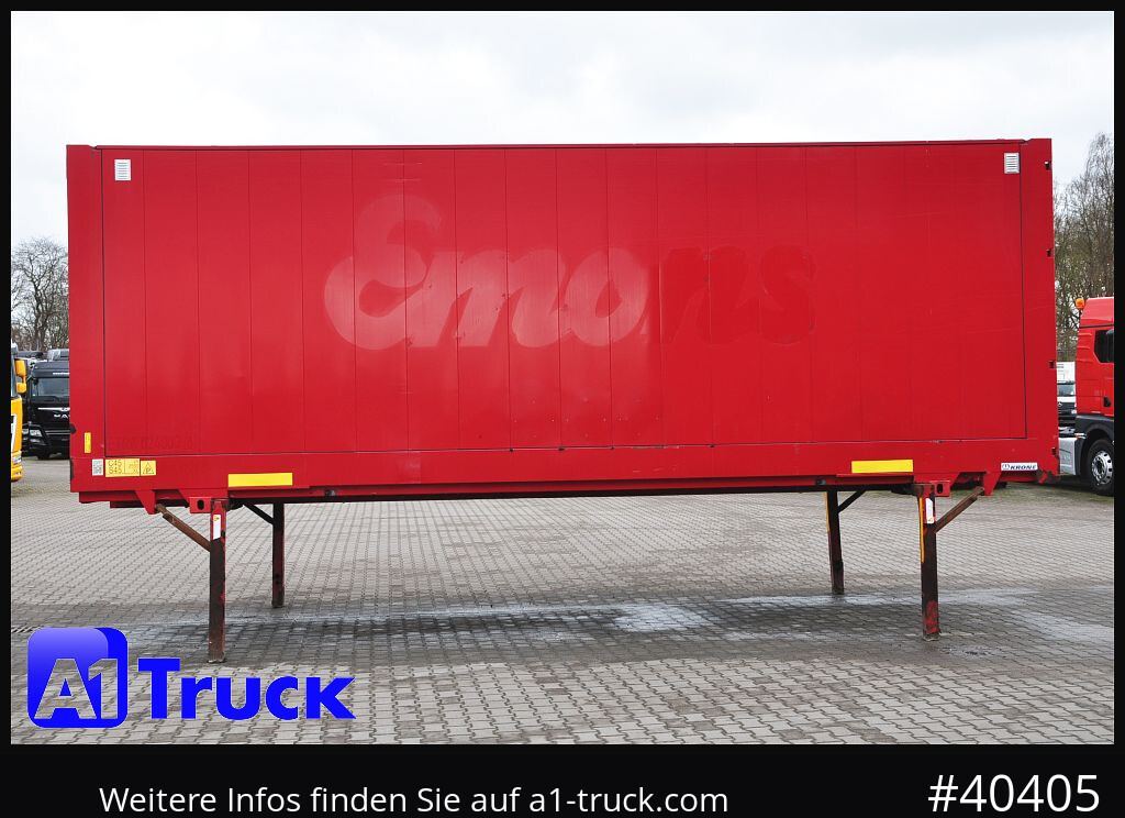 Swap body - box KRONE BDF 7,82 Wechselbrücke, 2680mm Innenhöhe.
