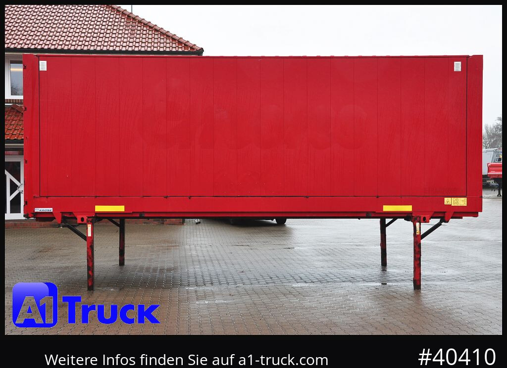 Swap body - box KRONE BDF 7,82 Wechselbrücke, 2680mm Innenhöhe.