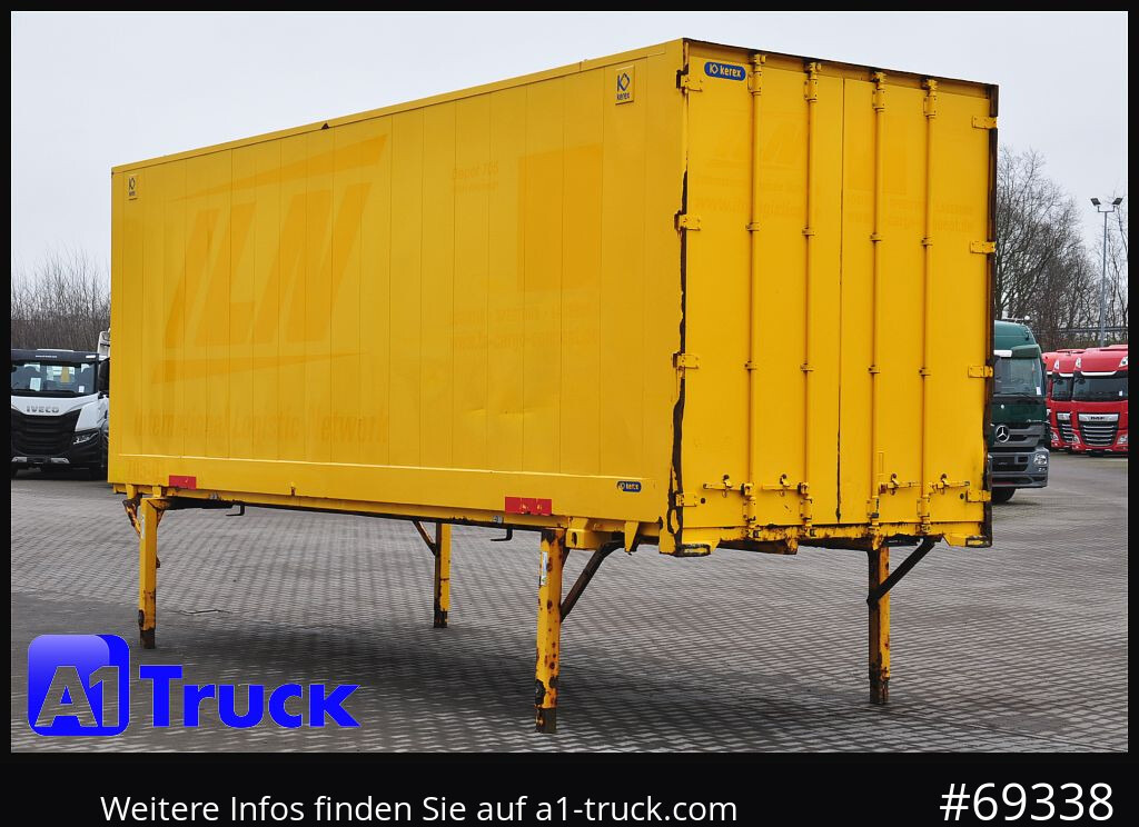 Swap body - box KRONE BDF 7,82 Wechselbrücke, 2730mm Innenhöhe.