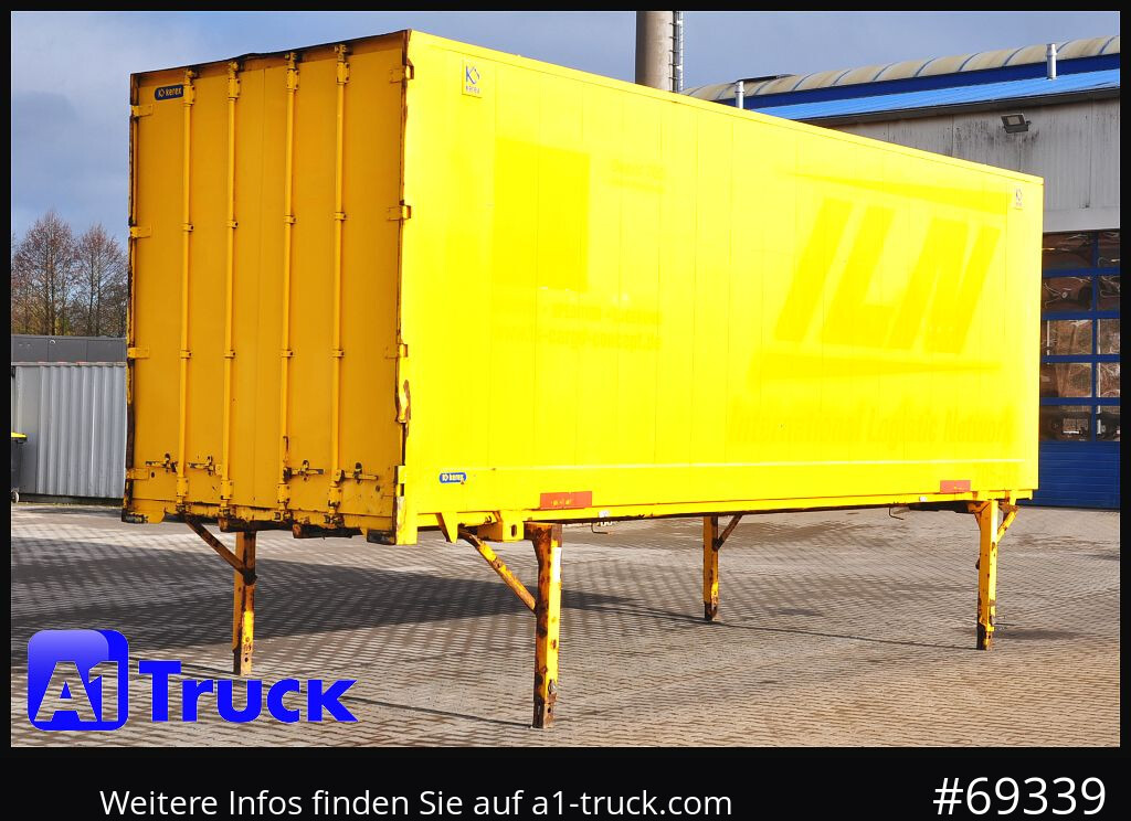 Swap body - box KRONE BDF 7,82 Wechselbrücke, 2730mm Innenhöhe.