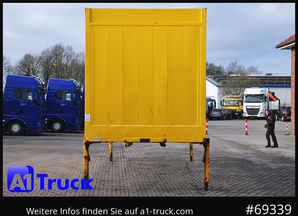 Swap body - box KRONE BDF 7,82 Wechselbrücke, 2730mm Innenhöhe.