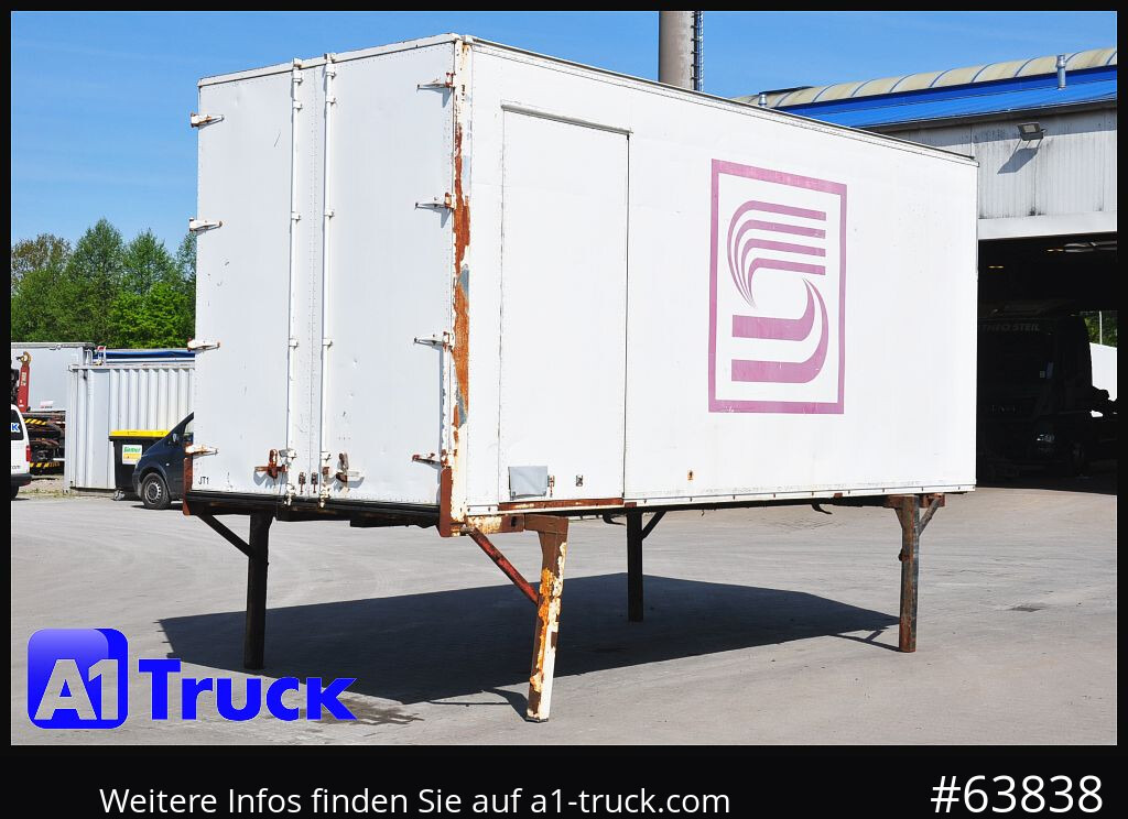 Swap body - box KRONE Container Lager, kann verladen werden, Seitentür