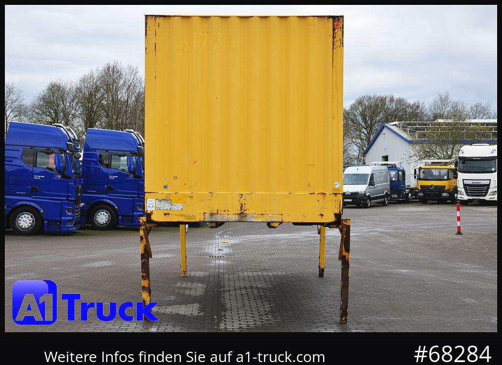 Swap body - box KRONE WB 7,45  Koffer, BDF Wechselbrücke 2530mm