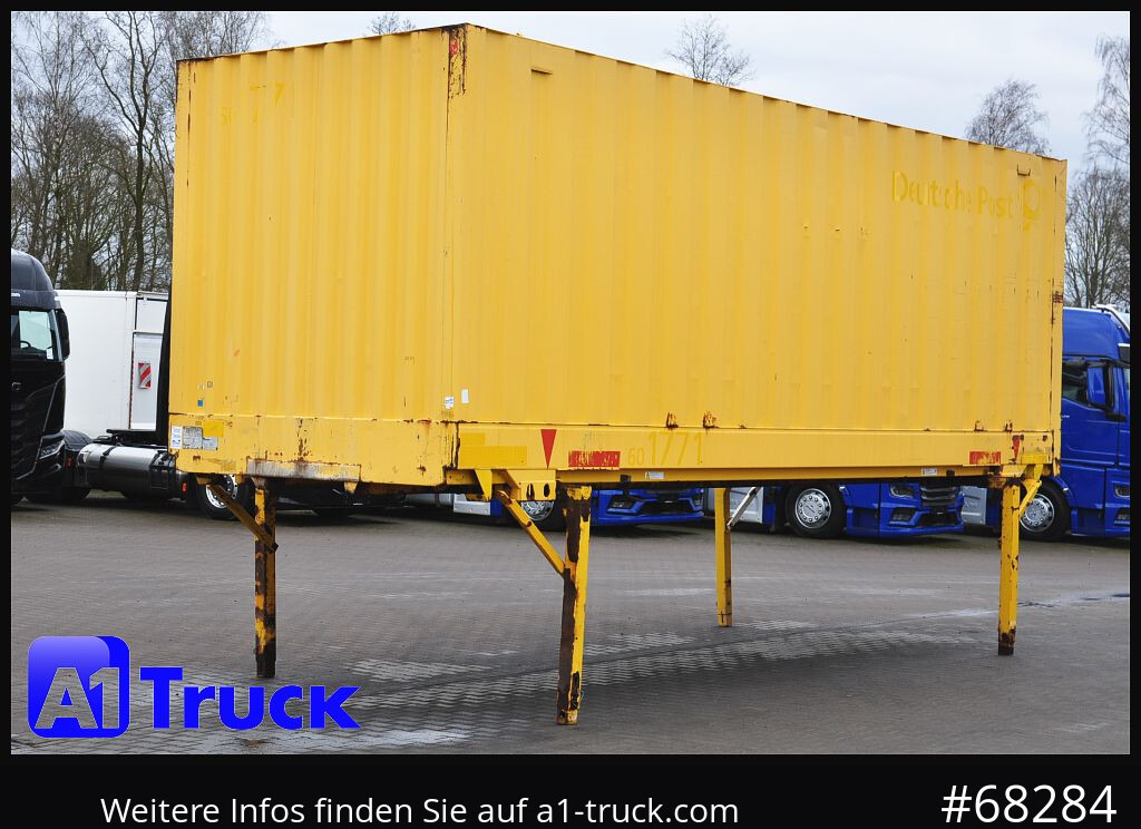 Swap body - box KRONE WB 7,45  Koffer, BDF Wechselbrücke 2530mm