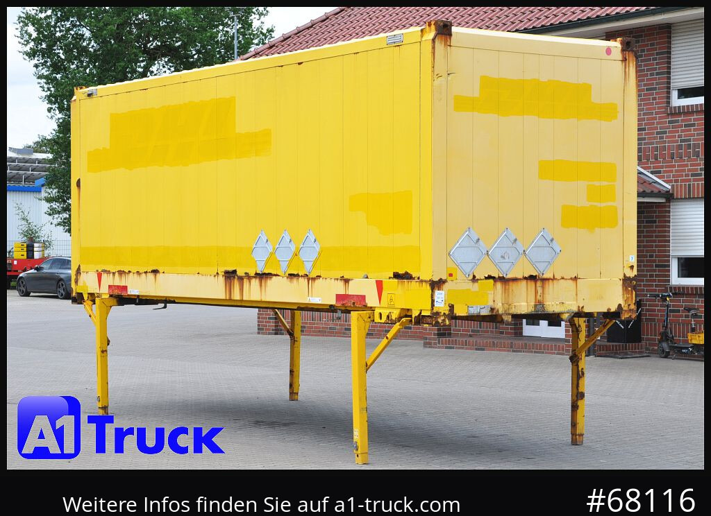 Swap body - box KRONE WB 7,45  Koffer, BDF Wechselbrücke 2560mm