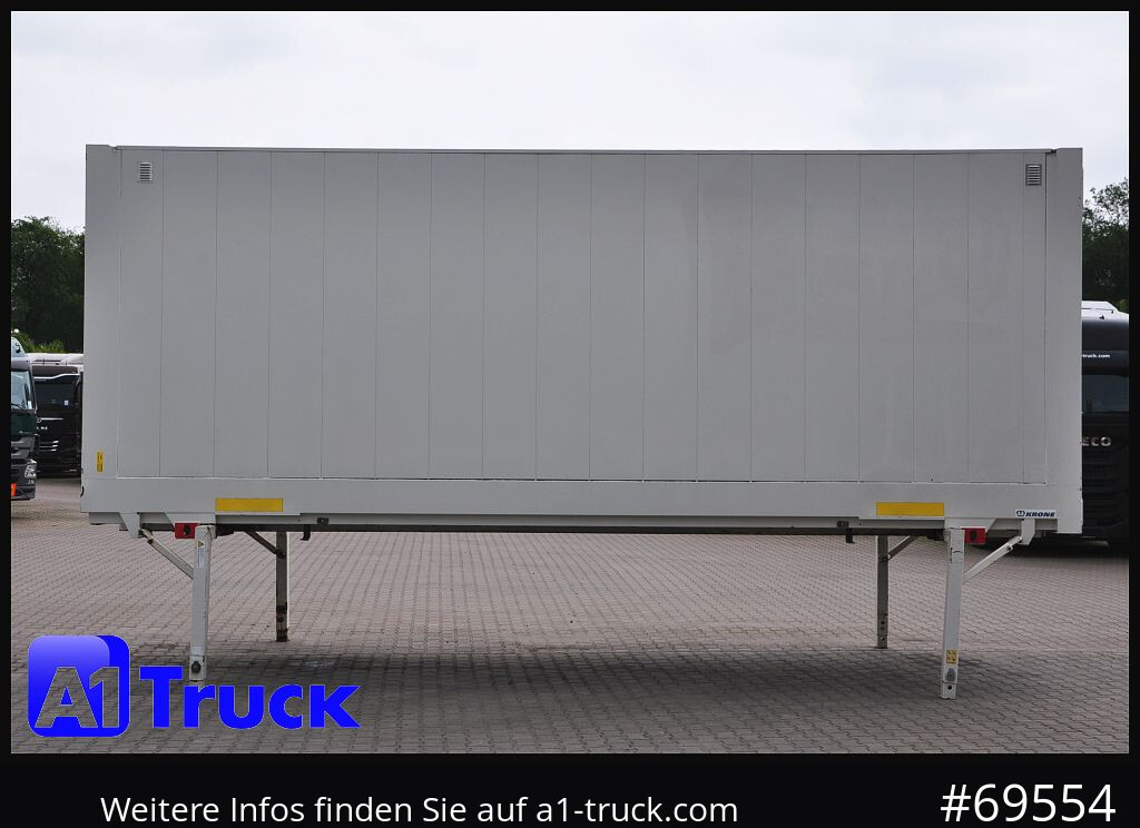 Swap body - box KRONE WB BDF 7,45 Koffer,  2750mm innen, 20 x vorhanden