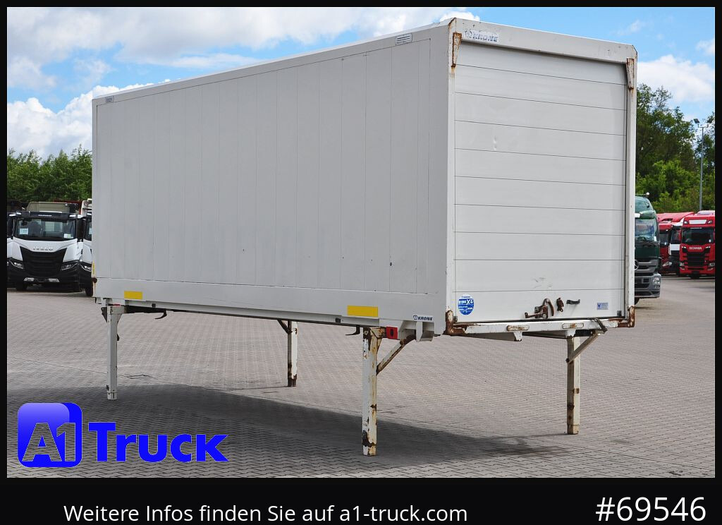 Swap body - box KRONE WB BDF 7,45 Koffer,  2750mm innen, 20 x vorhanden