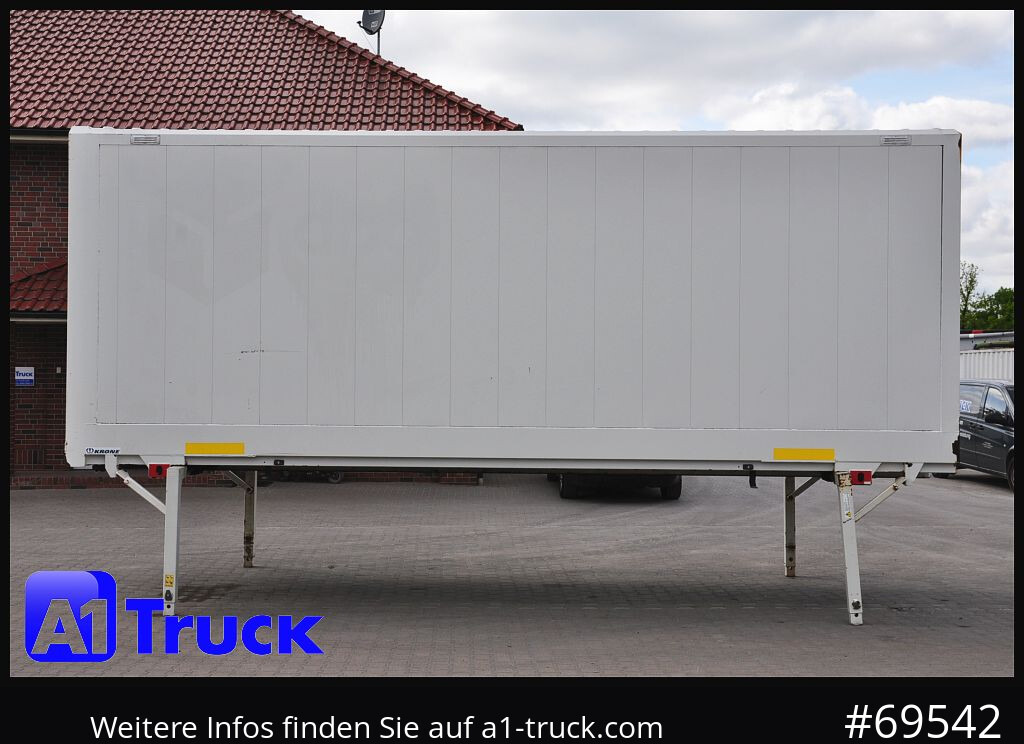 Swap body - box KRONE WB BDF 7,45 Koffer,  2750mm innen, 20 x vorhanden