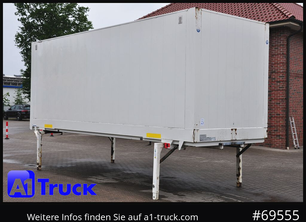 Swap body - box KRONE Wechselbrücke  BDF 7,45 Koffer,  2750mm h.  20 x vorhanden