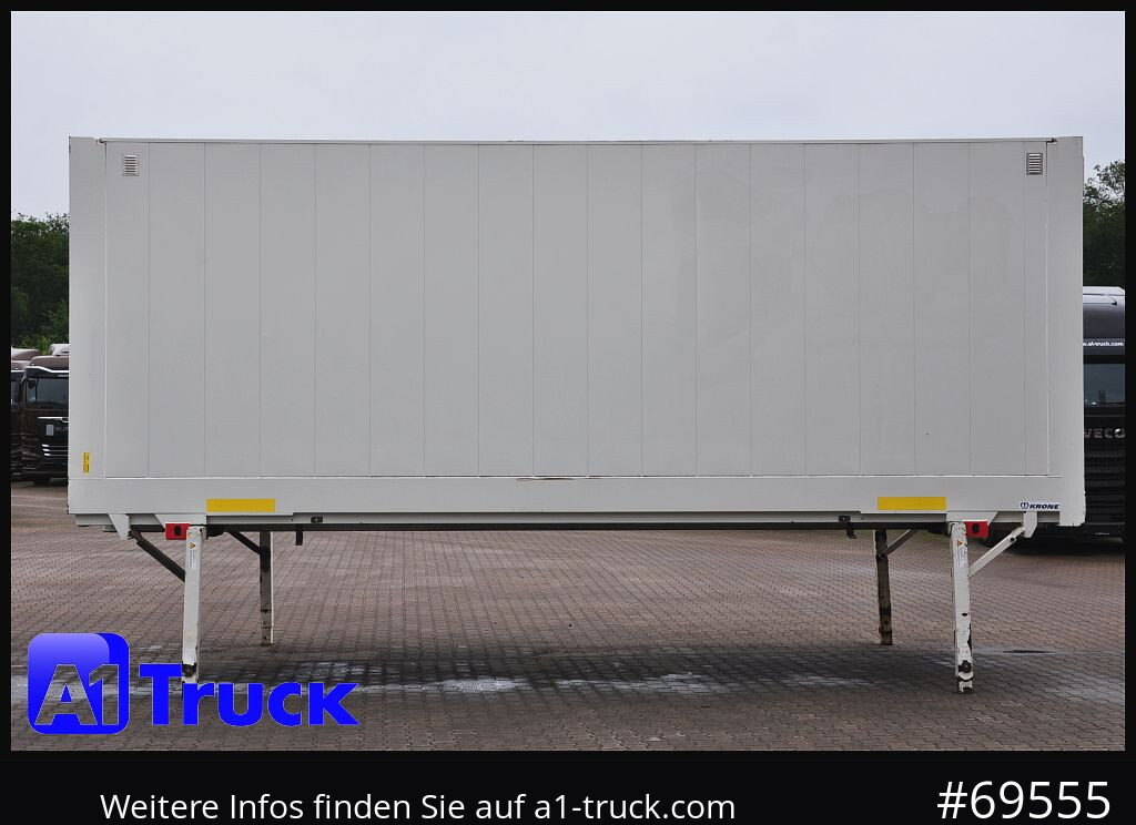 Swap body - box KRONE Wechselbrücke  BDF 7,45 Koffer,  2750mm h.  20 x vorhanden