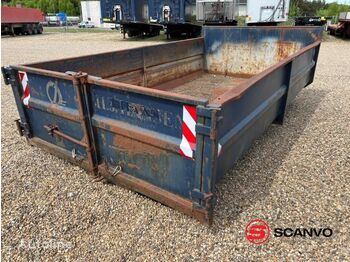 Tipper body Diverse 4000mm 7m3 med bagdøre