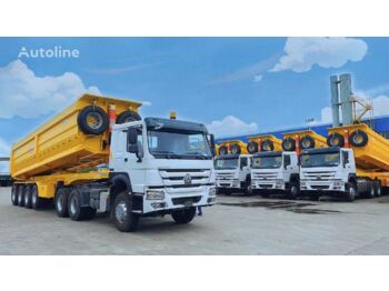 HOWO 6X4 Mining Dumper Truck for Quarry sites - tractor unit